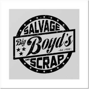 Boyd's Salvage and Scrap (Worn) [Rx-Tp] Posters and Art